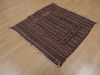 Kilim Brown Square Flat Woven 38 X 40  Area Rug 100-109578 Thumb 4