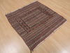 Kilim Brown Square Flat Woven 38 X 40  Area Rug 100-109578 Thumb 5