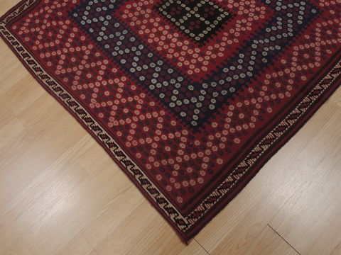 Kilim Red Square Flat Woven 310 X 40 Area Rug 100-109581 Image 7