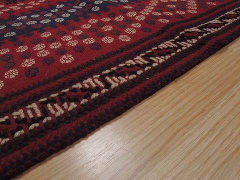 Kilim Red Square Flat Woven 310 X 40 Area Rug 100-109581 Image 8
