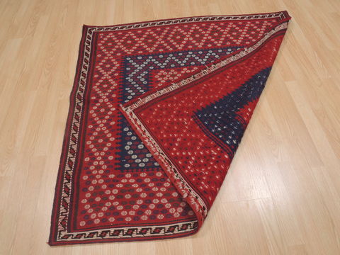 Kilim Red Square Flat Woven 310 X 40 Area Rug 100-109581 Image 9