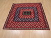 Kilim Red Square Flat Woven 310 X 40 Area Rug 100-109581 Thumb 3