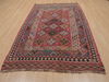 Kilim Purple Flat Woven 51 X 77  Area Rug 100-109589 Thumb 1