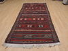 Kilim Red Runner Flat Woven 42 X 94 Area Rug 100-109592 Thumb 3