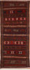Kilim Red Runner Flat Woven 42 X 94 Area Rug 100-109592 Thumb 0