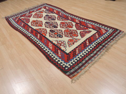 Kilim White Flat Woven 40 X 80 Area Rug 100-109598 Image 16