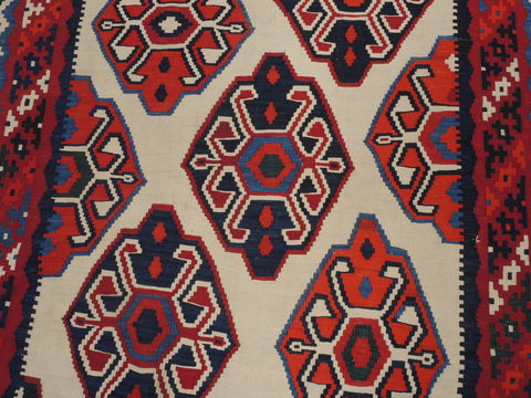 Kilim White Flat Woven 40 X 80 Area Rug 100-109598 Image 6