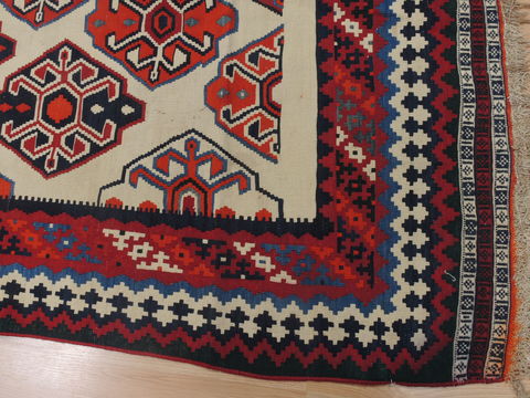 Kilim White Flat Woven 40 X 80 Area Rug 100-109598 Image 7
