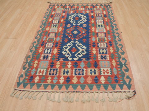 Kilim Red Flat Woven 310 X 510 Area Rug 100-109601 Image 1