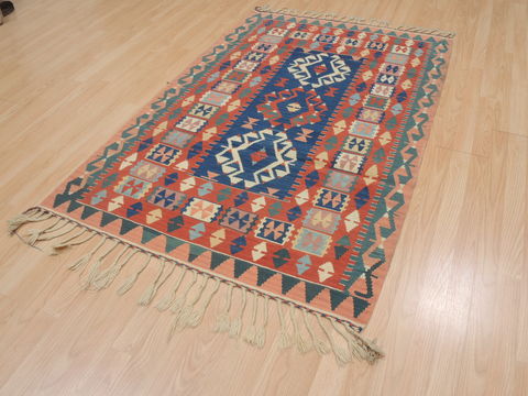 Kilim Red Flat Woven 310 X 510 Area Rug 100-109601 Image 3