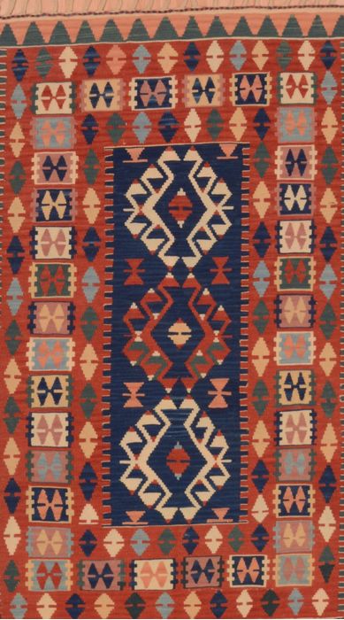 Kilim Red Flat Woven 310 X 510 Area Rug 100-109601 Image 0