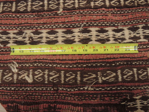 Kilim Brown Flat Woven 37 X 47 Area Rug 100-109602 Image 6