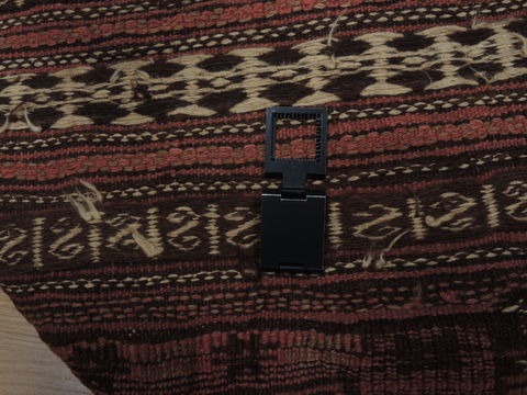 Kilim Brown Flat Woven 37 X 47 Area Rug 100-109602 Image 7