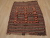 Kilim Brown Flat Woven 37 X 47 Area Rug 100-109602 Thumb 5