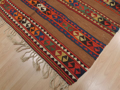 Kilim Red Flat Woven 49 X 74 Area Rug 100-109603 Image 2