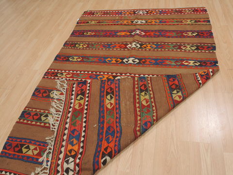 Kilim Red Flat Woven 49 X 74 Area Rug 100-109603 Image 4