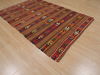 Kilim Red Flat Woven 49 X 74 Area Rug 100-109603 Thumb 1