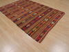 Kilim Red Flat Woven 49 X 74  Area Rug 100-109603 Thumb 1