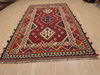 Kilim Red Flat Woven 58 X 106  Area Rug 100-109609 Thumb 1