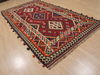 Kilim Red Flat Woven 58 X 106  Area Rug 100-109609 Thumb 3