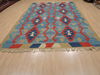 Kilim Red Flat Woven 73 X 111 Area Rug 100-109612 Thumb 1