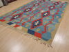 Kilim Red Flat Woven 73 X 111  Area Rug 100-109612 Thumb 8