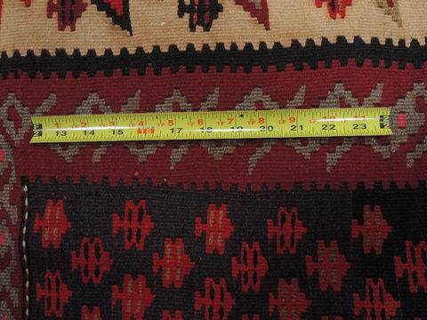 Kilim Red Runner Flat Woven 55 X 97 Area Rug 100-109614 Image 8