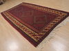 Kilim Red Runner Flat Woven 55 X 97 Area Rug 100-109614 Thumb 3