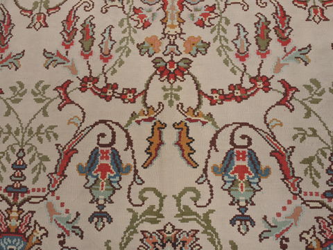 Kilim Beige Flat Woven 82 X 113 Area Rug 100-109615 Image 5
