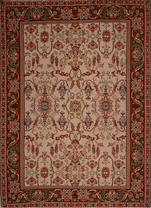 Kilim Beige Flat Woven 82 X 113 Area Rug 100-109615 Image 0