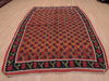 Kilim Red Flat Woven 61 X 89  Area Rug 100-109616 Thumb 1