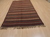 Kilim Brown Flat Woven 47 X 90 Area Rug 100-109618 Thumb 1
