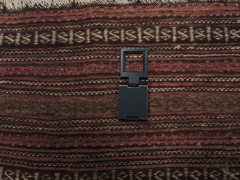 Kilim Brown Flat Woven 42 X 47 Area Rug 100-109619 Image 7