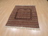 Kilim Brown Flat Woven 42 X 47  Area Rug 100-109619 Thumb 1