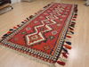 Kilim Red Runner Flat Woven 46 X 134  Area Rug 100-109620 Thumb 6