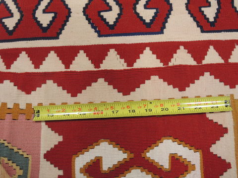Kilim Red Flat Woven 36 X 59 Area Rug 100-109621 Image 6