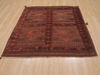 Kilim Red Flat Woven 46 X 49 Area Rug 100-109624 Thumb 1