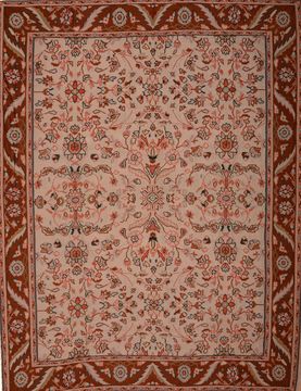 Persian Kilim Beige Rectangle 10x12 ft Wool Carpet 109625