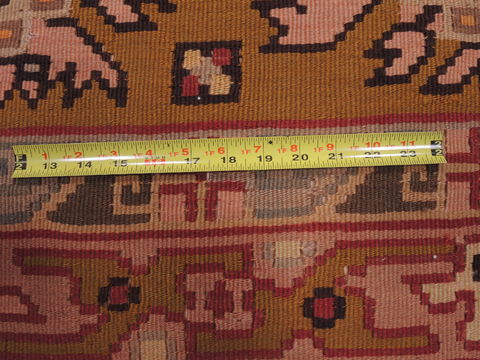 Kilim Brown Flat Woven 93 X 1110 Area Rug 100-109626 Image 10