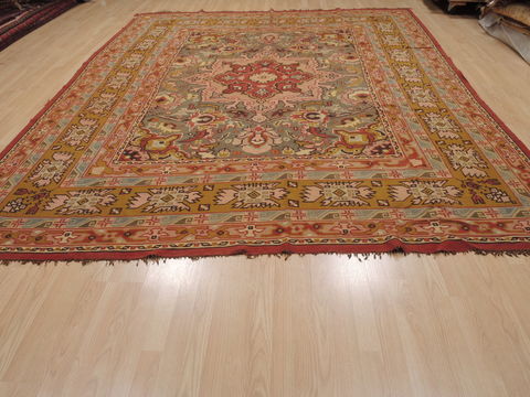 Kilim Brown Flat Woven 93 X 1110 Area Rug 100-109626 Image 1