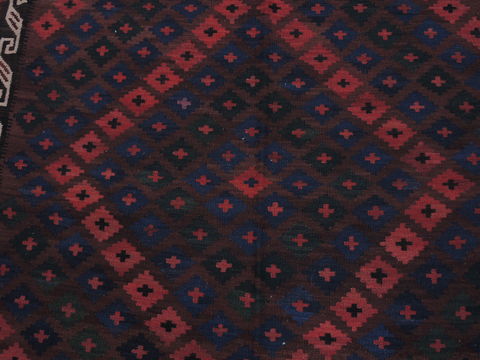 Kilim Red Flat Woven 86 X 137 Area Rug 100-109627 Image 4