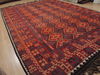 Kilim Red Flat Woven 107 X 150 Area Rug 100-109629 Thumb 3