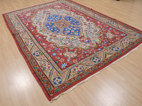 Kilim Orange Flat Woven 69 X 96 Area Rug 100-109631 Image 3