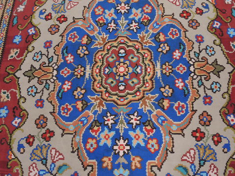 Kilim Orange Flat Woven 69 X 96 Area Rug 100-109631 Image 7