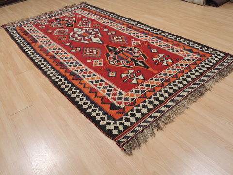 Kilim Red Flat Woven 53 X 711 Area Rug 100-109634 Image 3