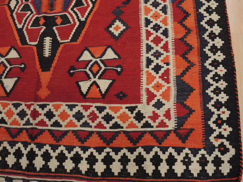 Kilim Red Flat Woven 53 X 711 Area Rug 100-109634 Image 5