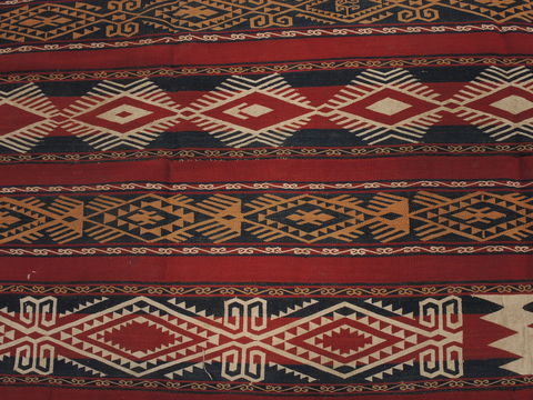 Kilim Red Flat Woven 63 X 120 Area Rug 100-109636 Image 7