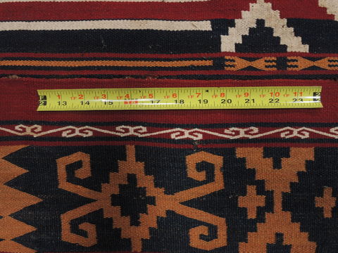 Kilim Red Flat Woven 63 X 120 Area Rug 100-109636 Image 9
