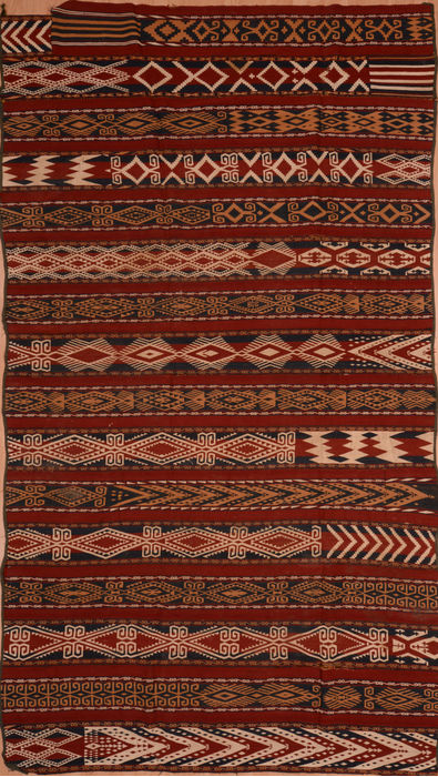 Kilim Red Flat Woven 63 X 120 Area Rug 100-109636 Image 0