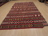 Kilim Red Flat Woven 63 X 120 Area Rug 100-109636 Thumb 2